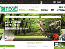 Tablet Screenshot of itece.com.br